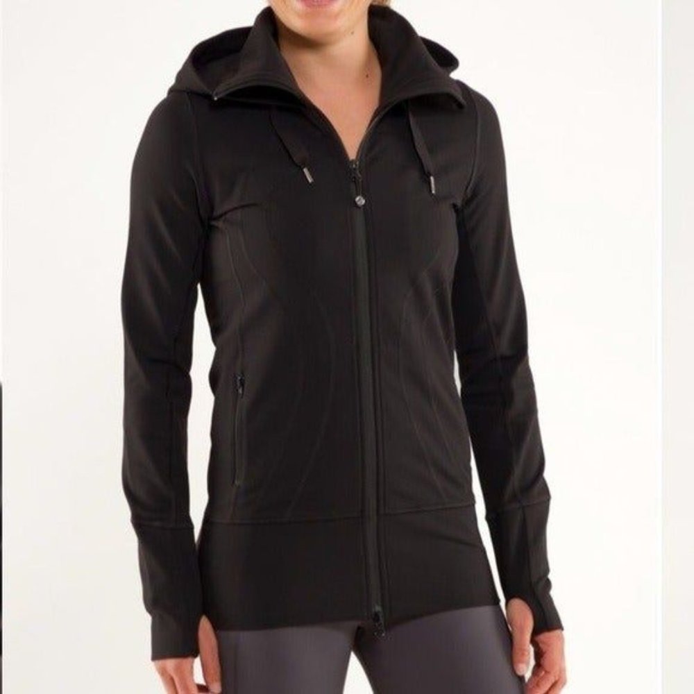 Lululemon zip-up jacket with hood